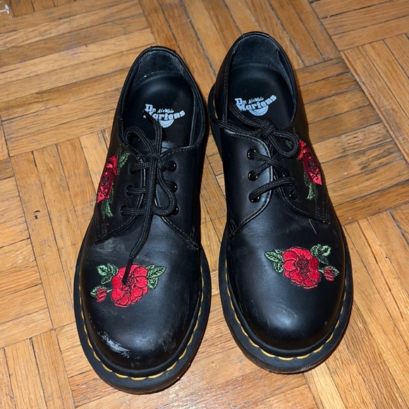 Dr. Martens Shoes - Low Floral Doc Martens